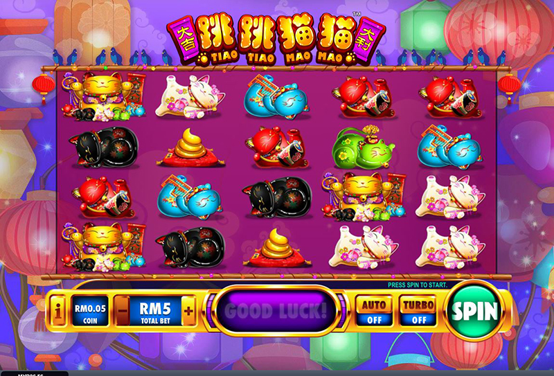 game quay hũ tiao tiao mao mao