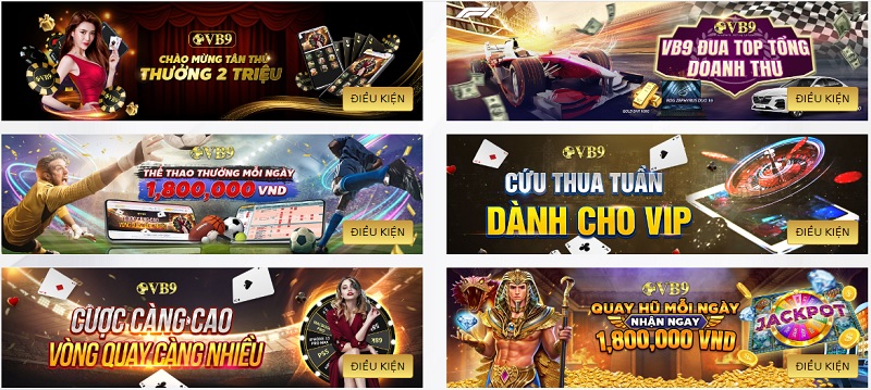 khuyến mãi casino tại vuabai9